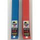 KAMIKAZE KATA competition belt "NEW LIFE Premium" RED or BLUE cotton special thick BST, WKF APPROVED