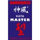 KAMIKAZE BLUE competition belt "KATA-MASTER" SILK-SATIN, WKF APPROVED 