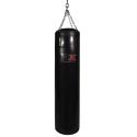 PROFESSIONAL XPERIENCE punching bag, black vinyl, 100x35 cm, chains included, filled