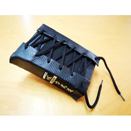 Makiwara punching pad KAMIKAZE PROFESSIONAL leather, black